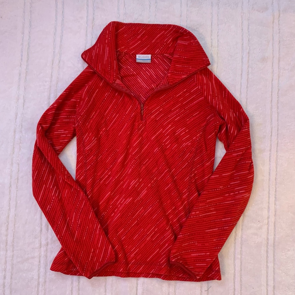 COLUMBIA HALF ZIP JACKET
